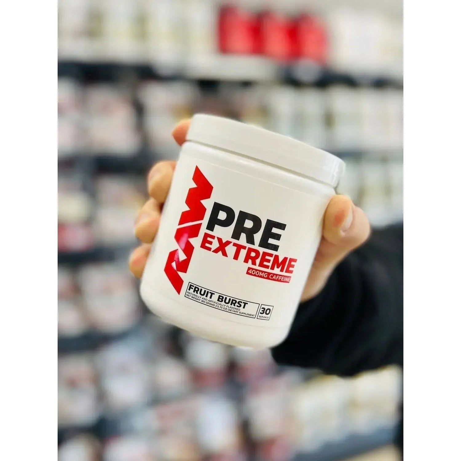 Raw Nutrition Pre Extreme - Énergie Explosive 400mg Caféine Raw Nutrition