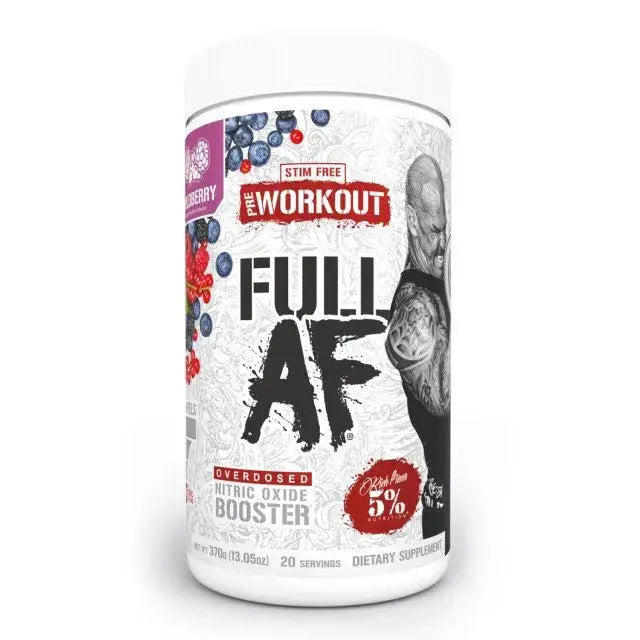 Rich Piana 5% Nutrition FULL AF - Pre Workout Pump Intense 5% Nutrition