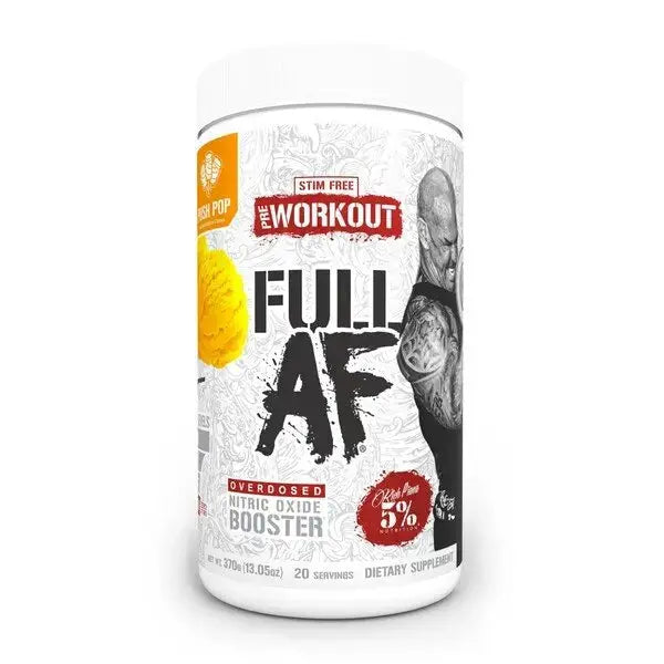 Rich Piana 5% Nutrition FULL AF - Pre Workout Pump Intense 5% Nutrition