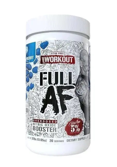 Rich Piana 5% Nutrition FULL AF - Pre Workout Pump Intense 5% Nutrition
