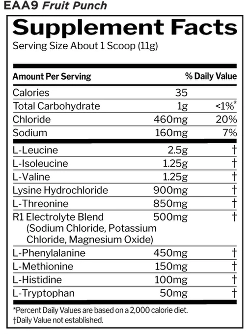 Rule1 Essential Amino9 EAA Rule1 KISS NUTRITION Montpellier