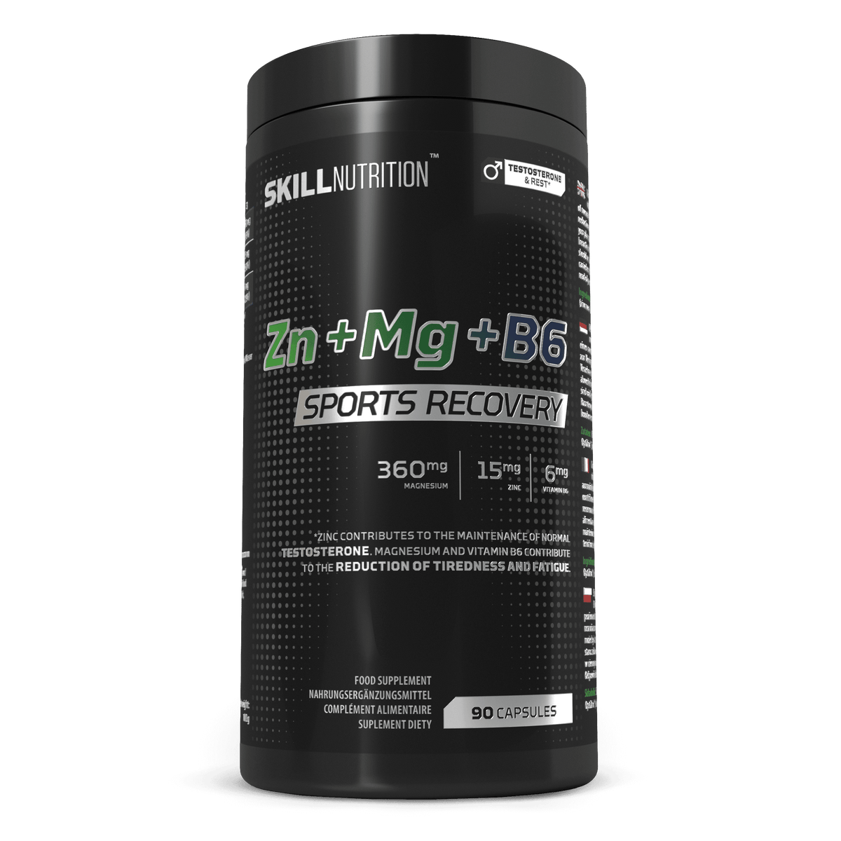 Skill Nutrition Zinc, Magnésium et B6