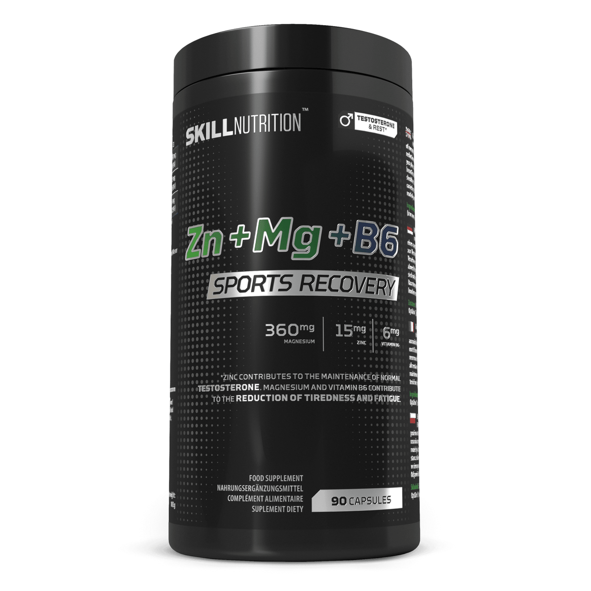 Skill Nutrition Zinc, Magnésium et B6