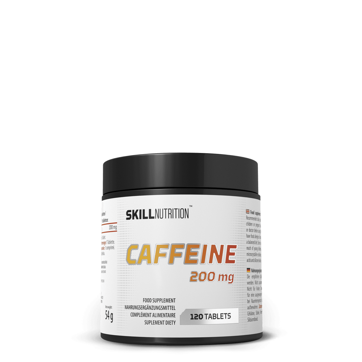 Skill Nutrition Caféine 200 mg — 240 comprimés