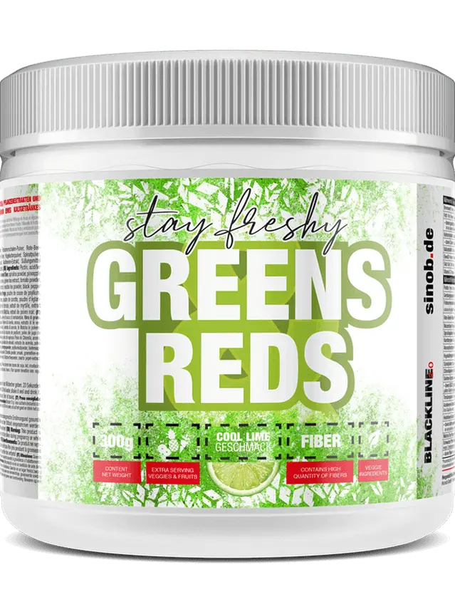 Sinob Greens & Reds – Super-aliments pour Énergie et Santé Globale Sinob
