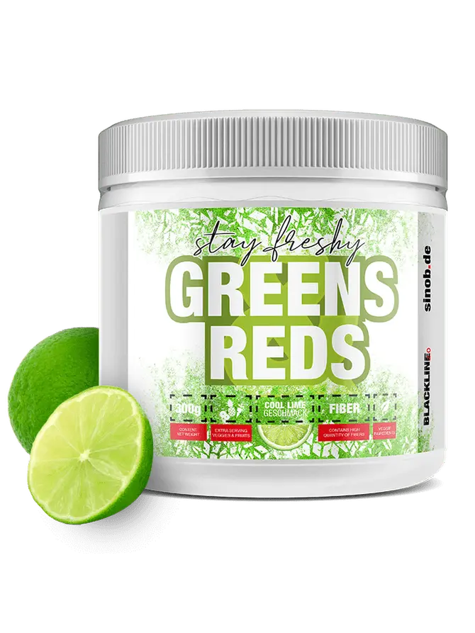 Sinob Greens & Reds – Super-aliments pour Énergie et Santé Globale Sinob