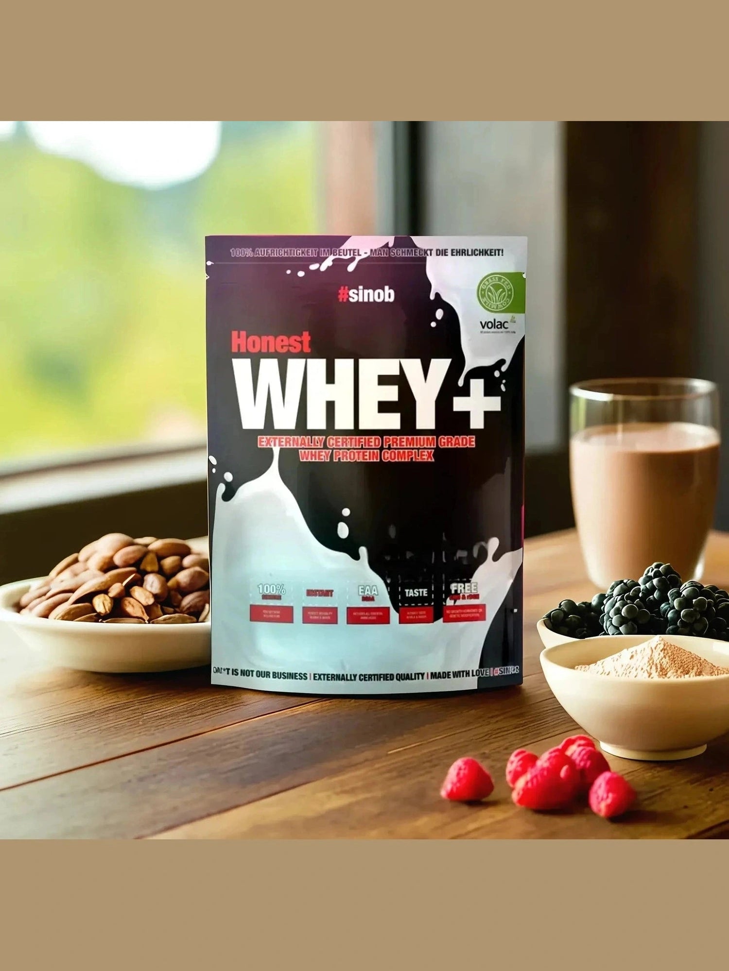 Sinob Honest Whey+ 820g-1000g Sinob KISS NUTRITION Montpellier