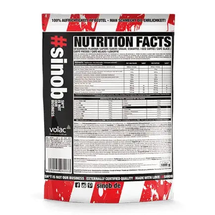 Sinob Honest Whey - Protéine Whey Isolat Concentré Sinob