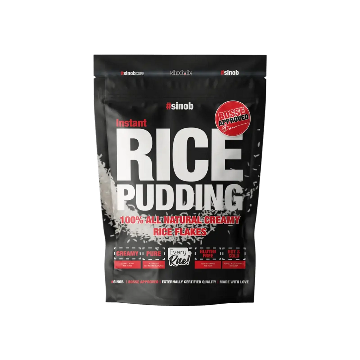 Sinob Instant Rice Pudding, instant rice pudding for athletes