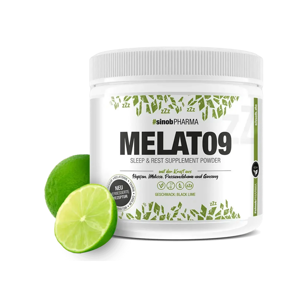 Sinob Melato9, sleep complex with natural melatonin