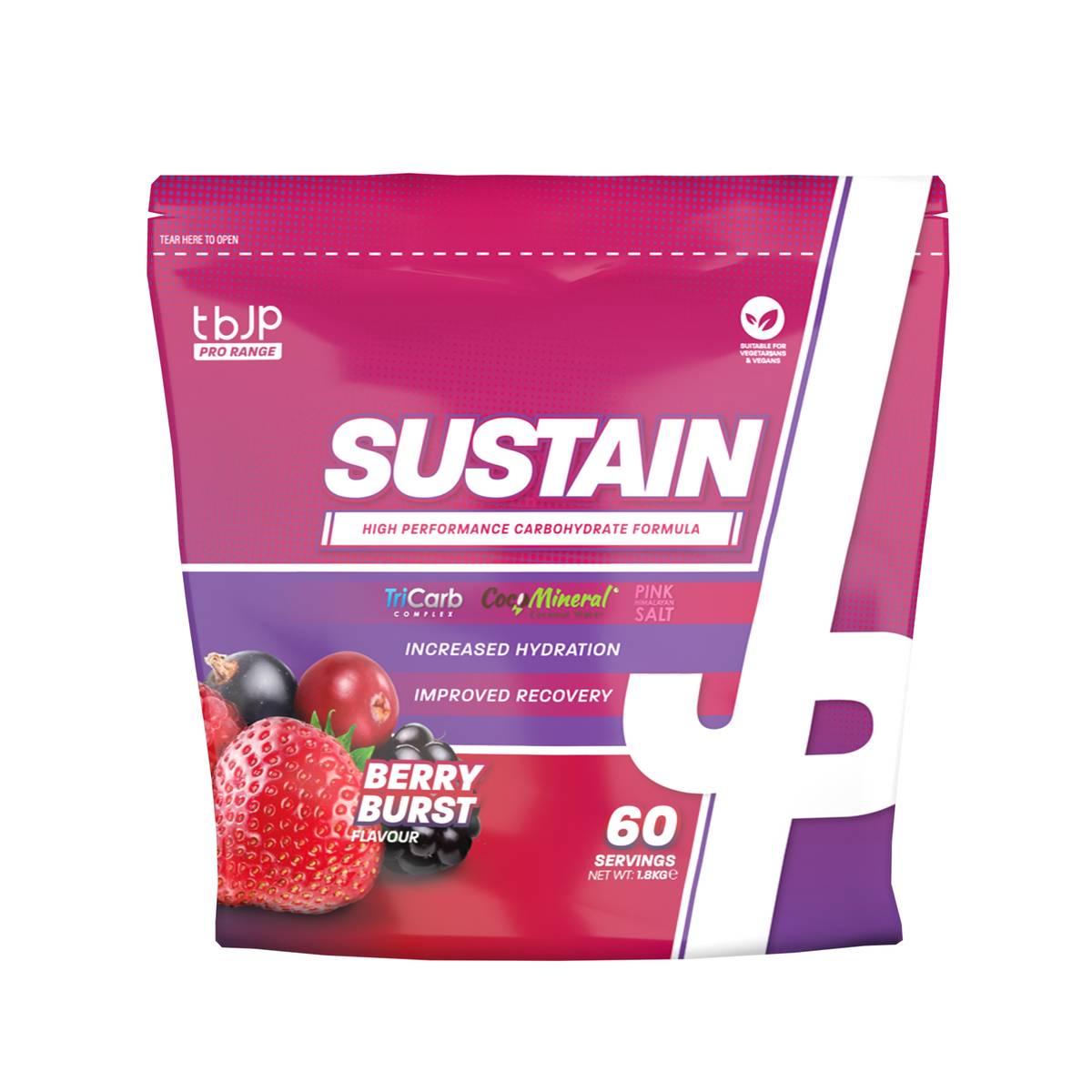 Trained by JP Sustain Berry Burst