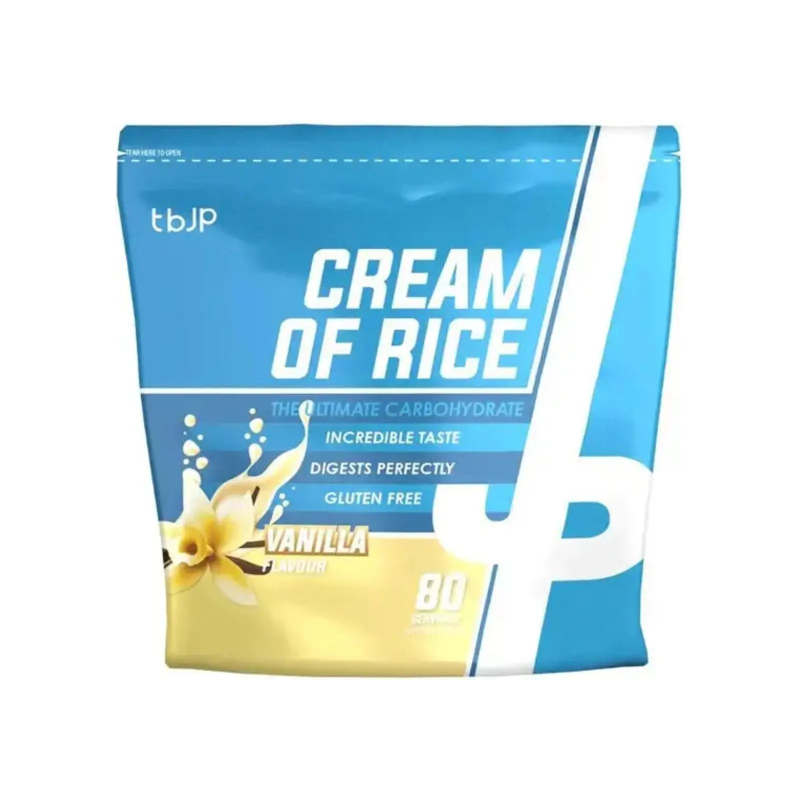 TrainedByJP rizskrém 2 kg, könnyen emészthető sportenergia-szénhidrát