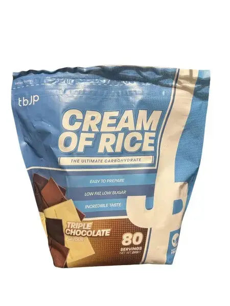 TrainedByJP Crème de riz - Glucides Énergie Sport Digestion Trained by JP