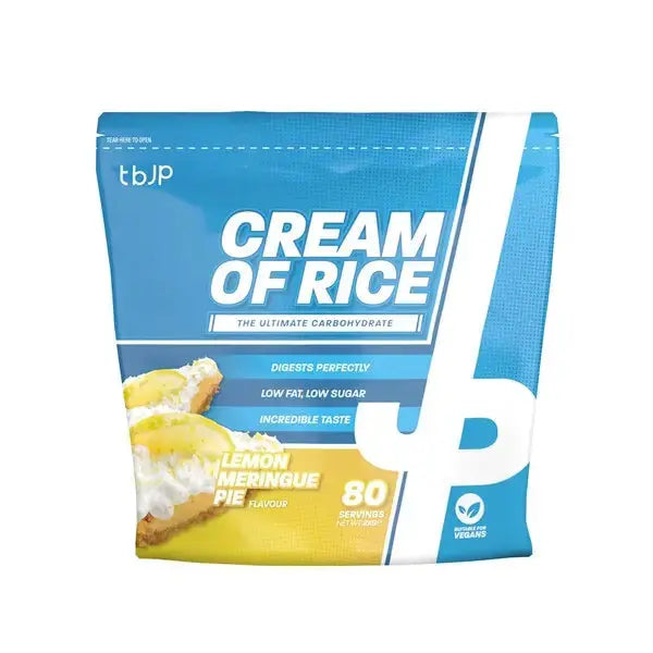 TrainedByJP Crème de riz - Glucides Énergie Sport Digestion Trained by JP