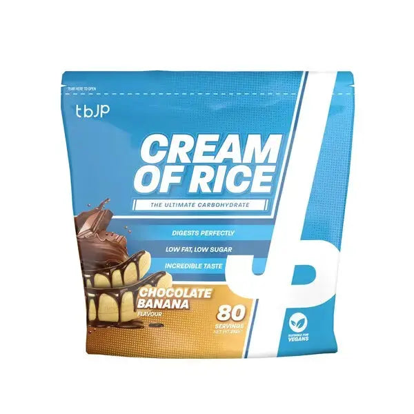 TrainedByJP Crème de riz - Glucides Énergie Sport Digestion Trained by JP
