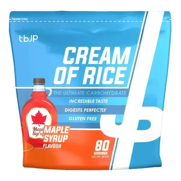 TrainedByJP Crème de riz - Glucides Énergie Sport Digestion Trained by JP