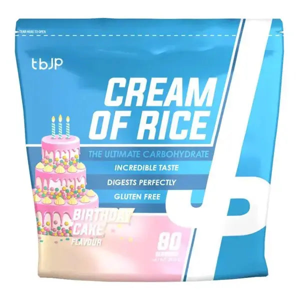 TrainedByJP Crème de riz - Glucides Énergie Sport Digestion Trained by JP