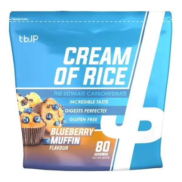 TrainedByJP Crème de riz - Glucides Énergie Sport Digestion Trained by JP