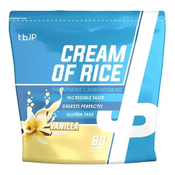 TrainedByJP Crème de riz - Glucides Énergie Sport Digestion Trained by JP