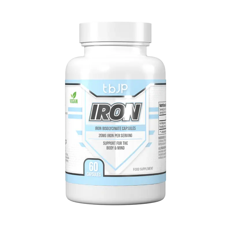 TrainedByJP Iron - Bisglycinate Fer Haute Biodisponibilité Trained by JP