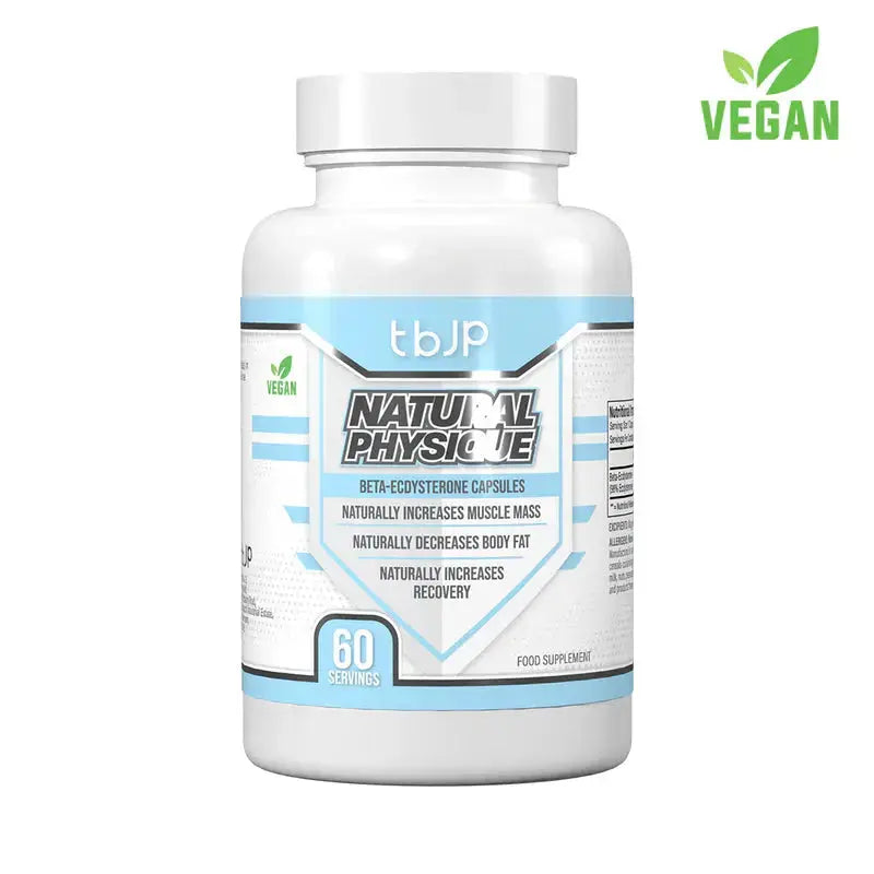 TrainedByJP Natural Physique - Ecdysterone Muscle Mass Trained by JP