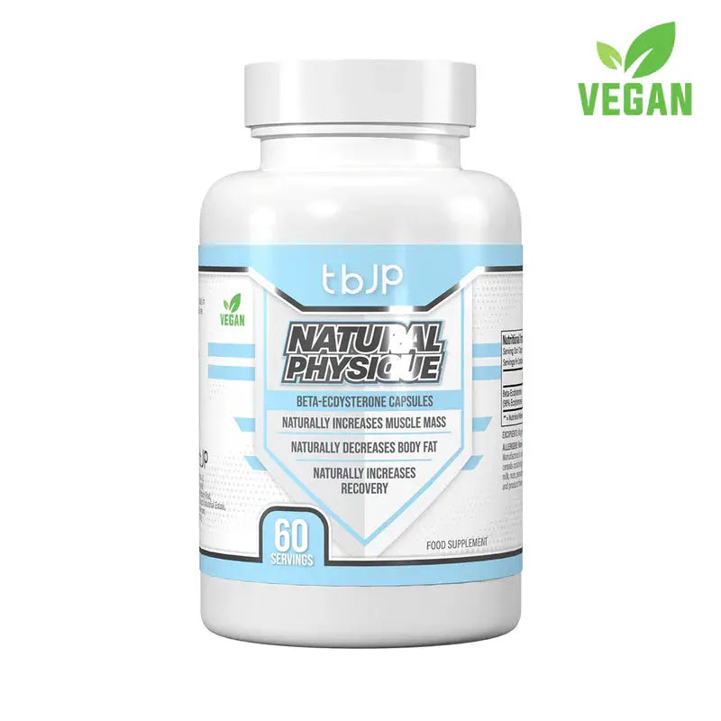 TrainedByJP Natural Physique - Ecdystérone Masse Musculaire Trained by JP