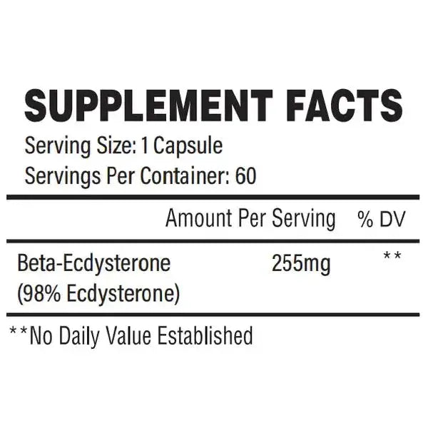 TrainedByJP Natural Physique - Ecdystérone Masse Musculaire Trained by JP