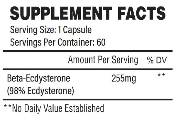 TrainedByJP Natural Physique - Ecdystérone Masse Musculaire Trained by JP