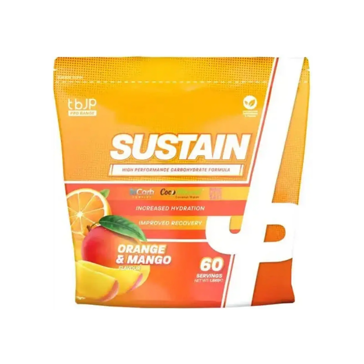 TrainedByJP Sustain 1800 g, intra-workout carbohydrates