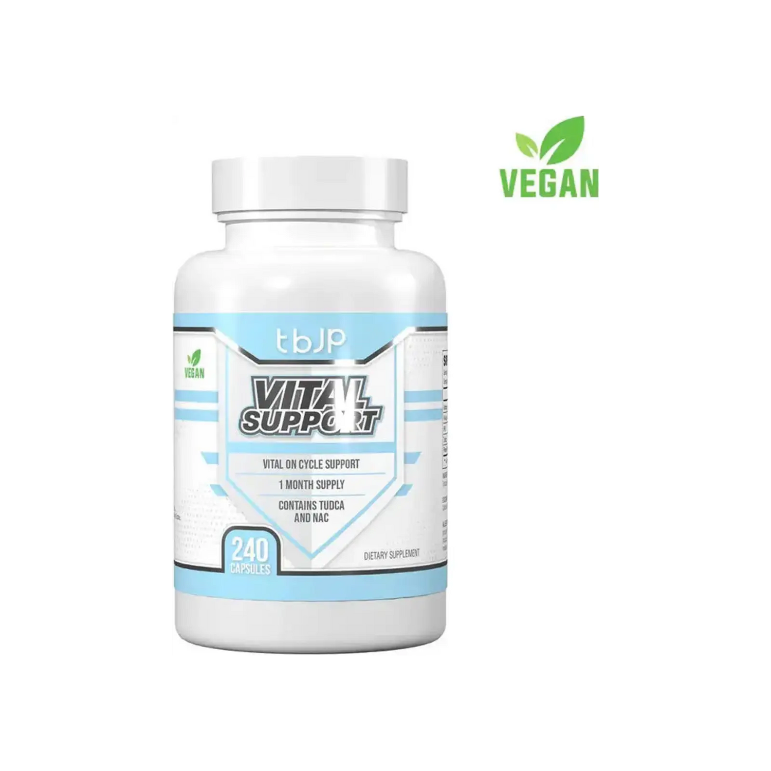 TrainedByJP Vital Support, NAC and TUDCA for liver and kidney protection