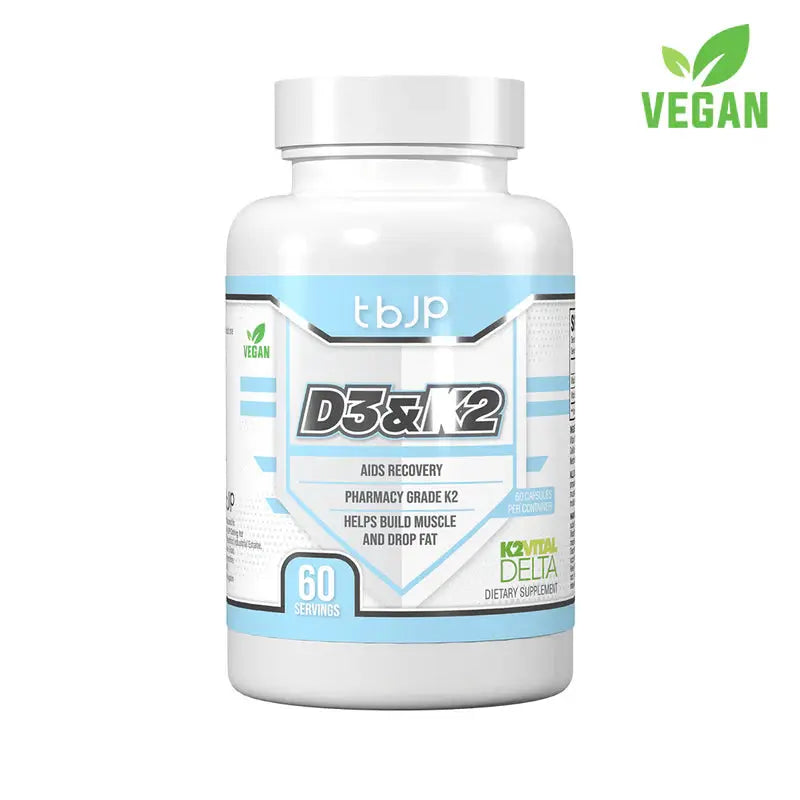 TrainedbyJP D3 K2 - Vitamines Biodisponibles Vegan Trained by JP