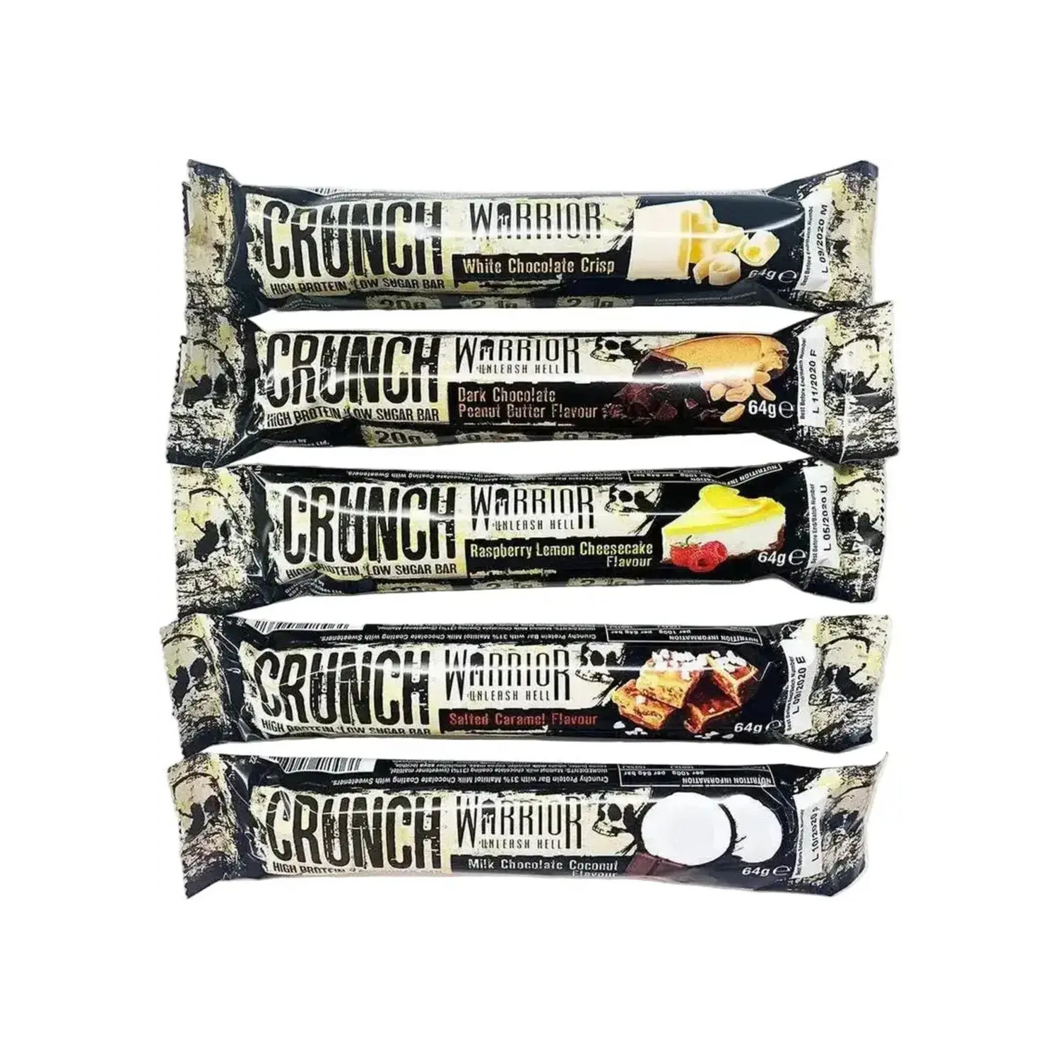 Warrior Crunch Bar - háromrétegű fehérjeszelet