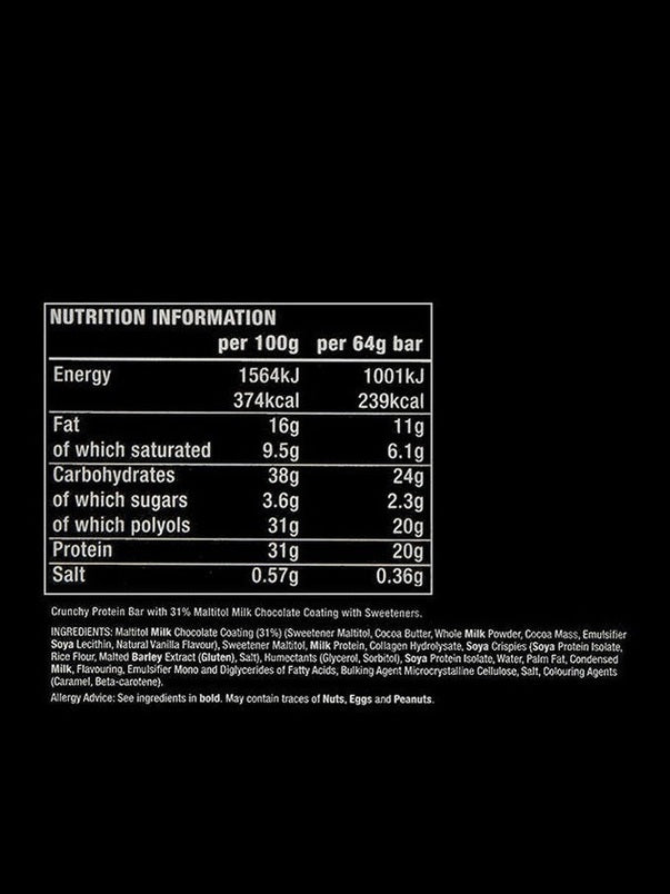 Warrior Supplements Crunch Barre protéinée WARRIOR KISS NUTRITION Montpellier