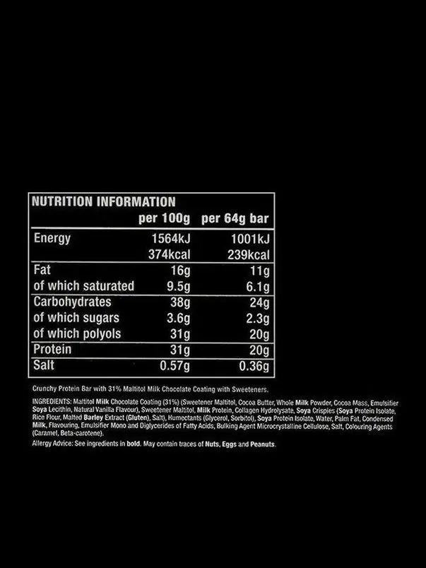Warrior Supplements Crunch Barre protéinée WARRIOR