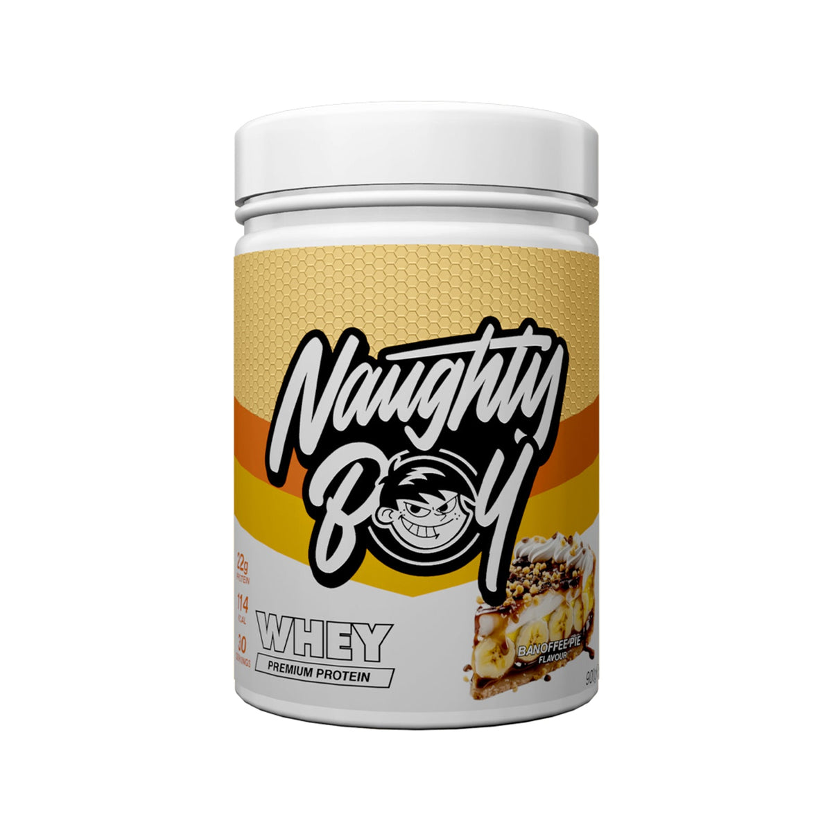 Pot de 900 g Naughty Boy Advanced Whey goût Banoffee Pie