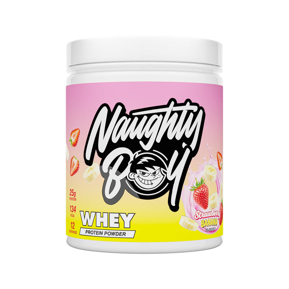 Naughty Boy Whey Protein 420 g Strawberry Banana