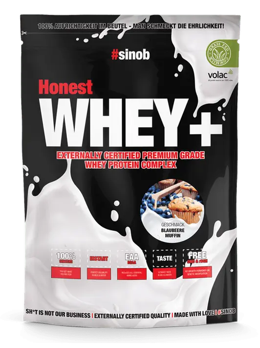 Whey Sinob Honest Whey+ 100% Volac Sinob