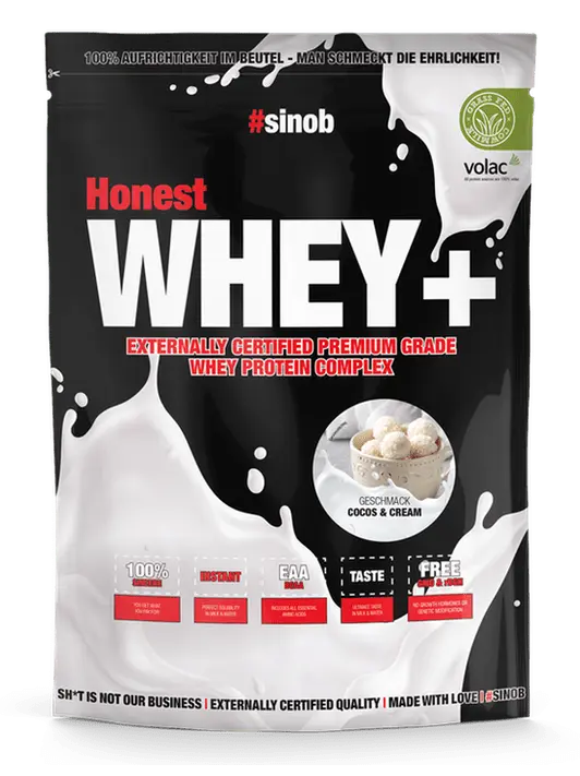 Whey Sinob Honest Whey+ 100% Volac Sinob