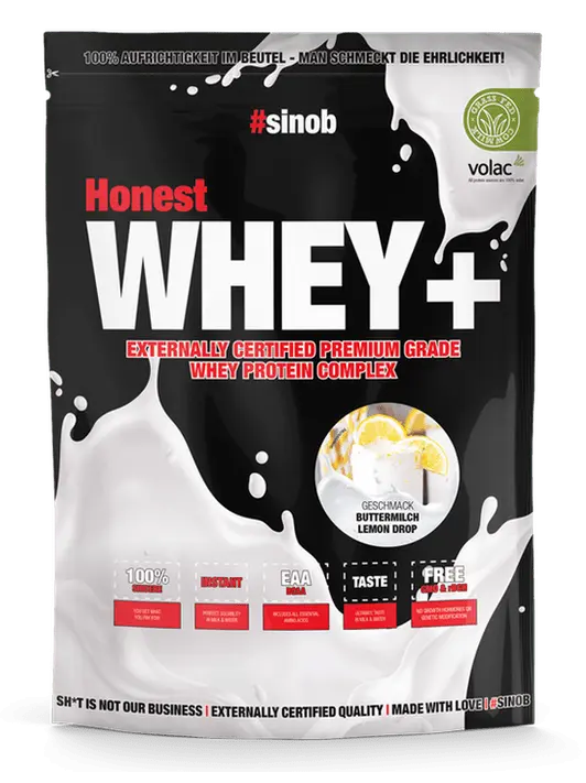 Whey Sinob Honest Whey+ 100% Volac Sinob
