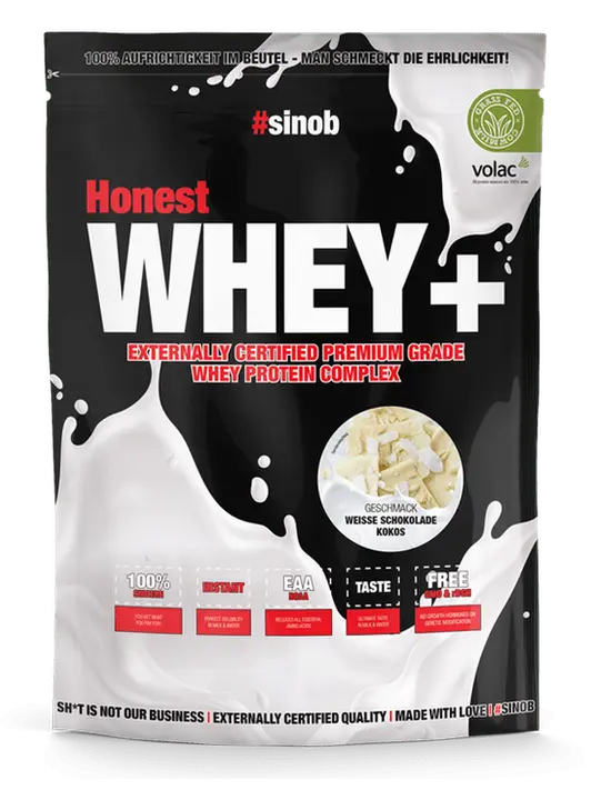 Sinob Honest Whey+ 100% Volac Sinob