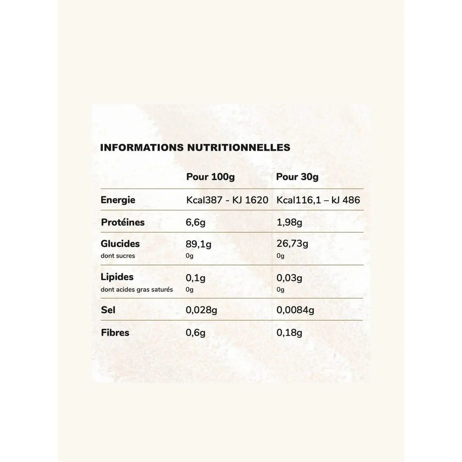 YAM Nutrition Farine Patate Douce Enrichie Glycine - Récupération Maximale Yam Nutrition