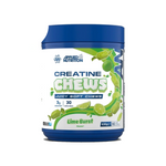 Pot d'Applied Nutrition Creatine Chews, comprimés à mâcher à la créatine monohydrate, saveur Citron Vert