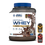 Pot d'Applied Nutrition Critical Whey, whey protéine, saveur Chocolat, 2 kg