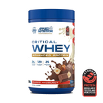 Pot d'Applied Nutrition Critical Whey, whey protéine, saveur Chocolat Noisette, 825 g