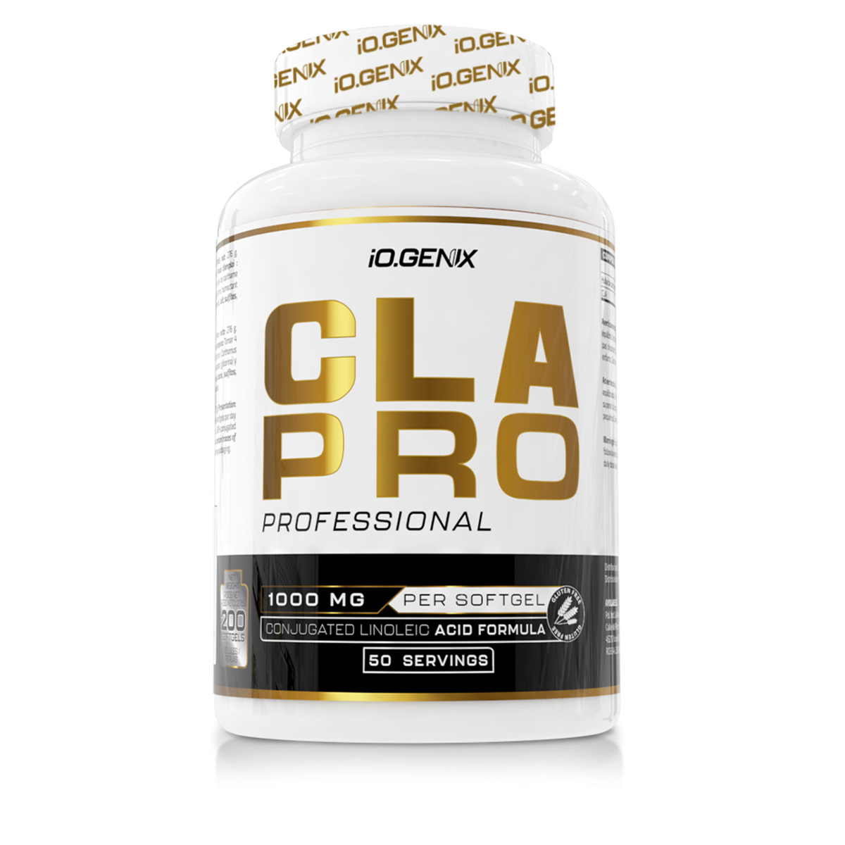 IO Genix CLA PRO - acide linoléique conjugué en capsules