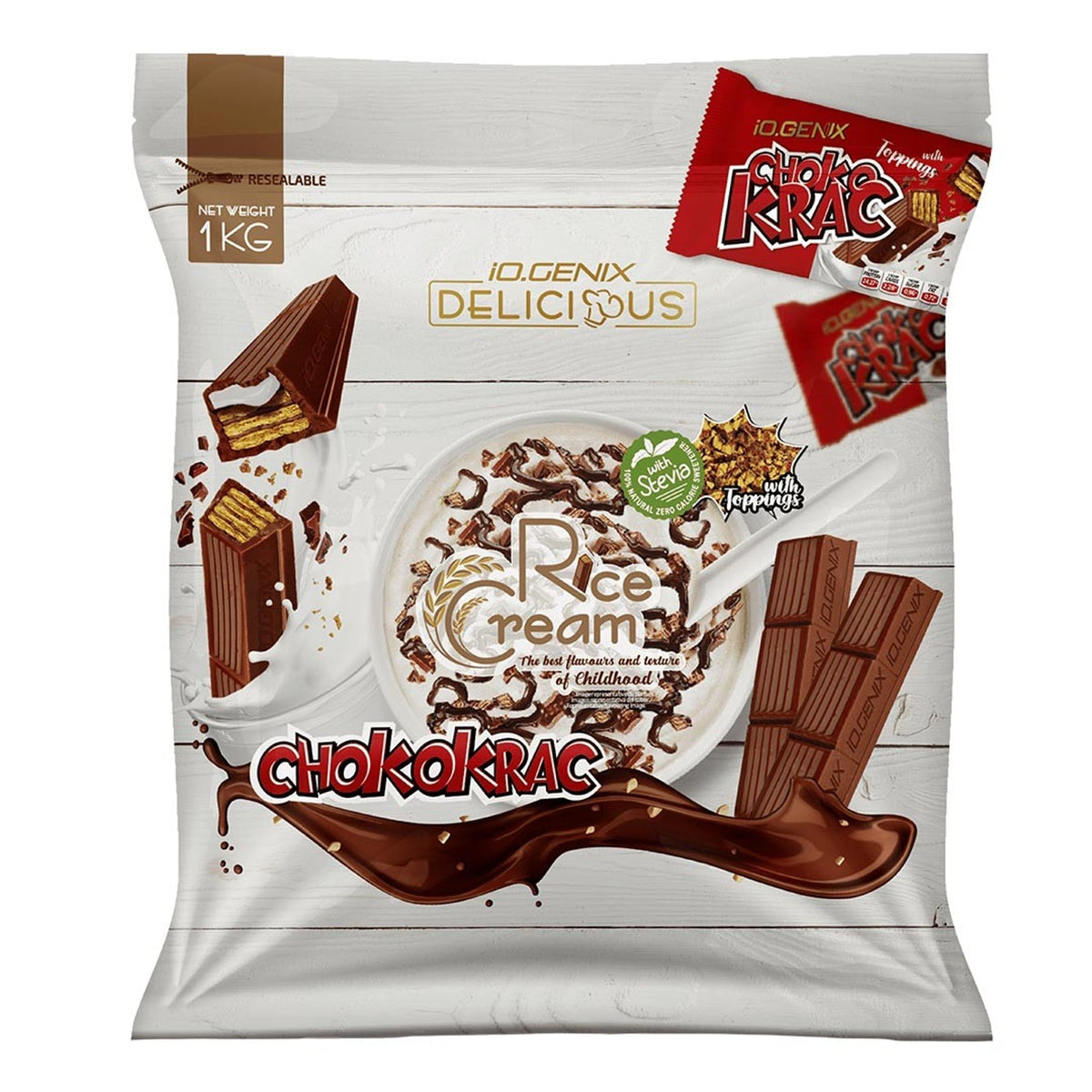 IO Genix Crème de Riz - ChokoKrac