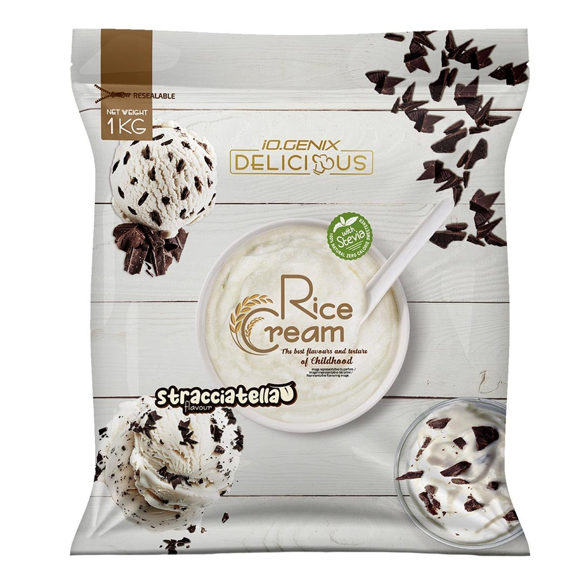 IO Genix Crème de Riz - Stracciatella