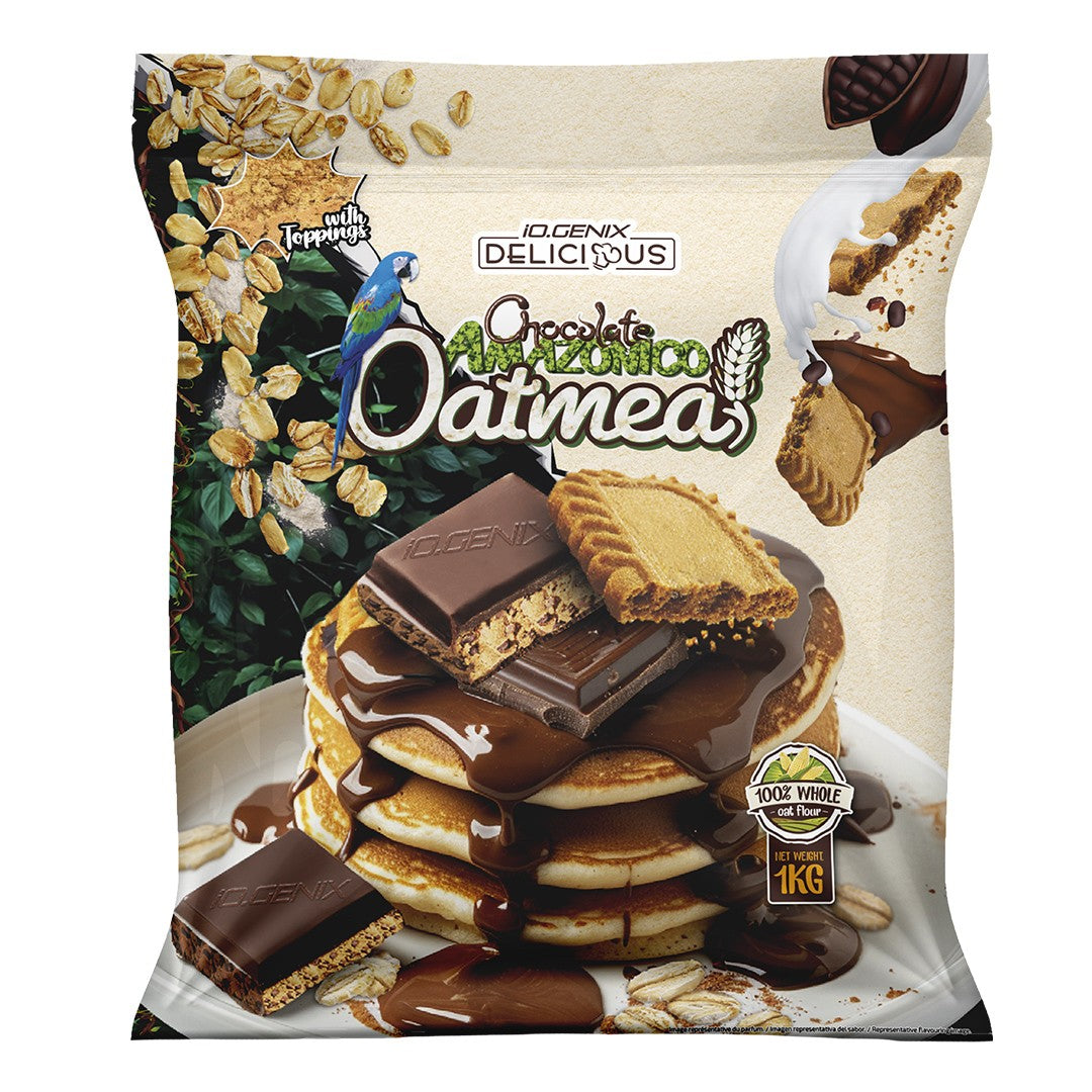 IO Genix Farine d'Avoine - farine d'avoine aromatisée glucides complexes