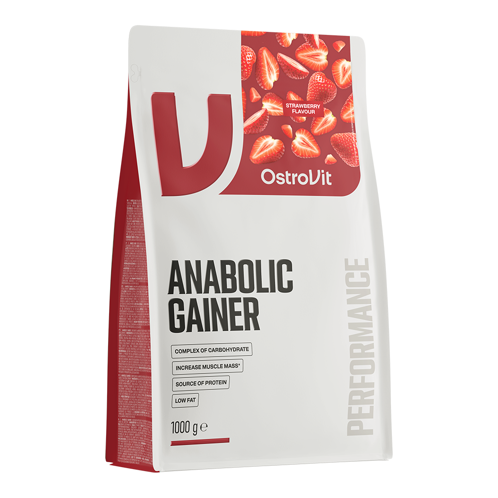 OstroVit Anabolic Gainer 1 kg — Fraise