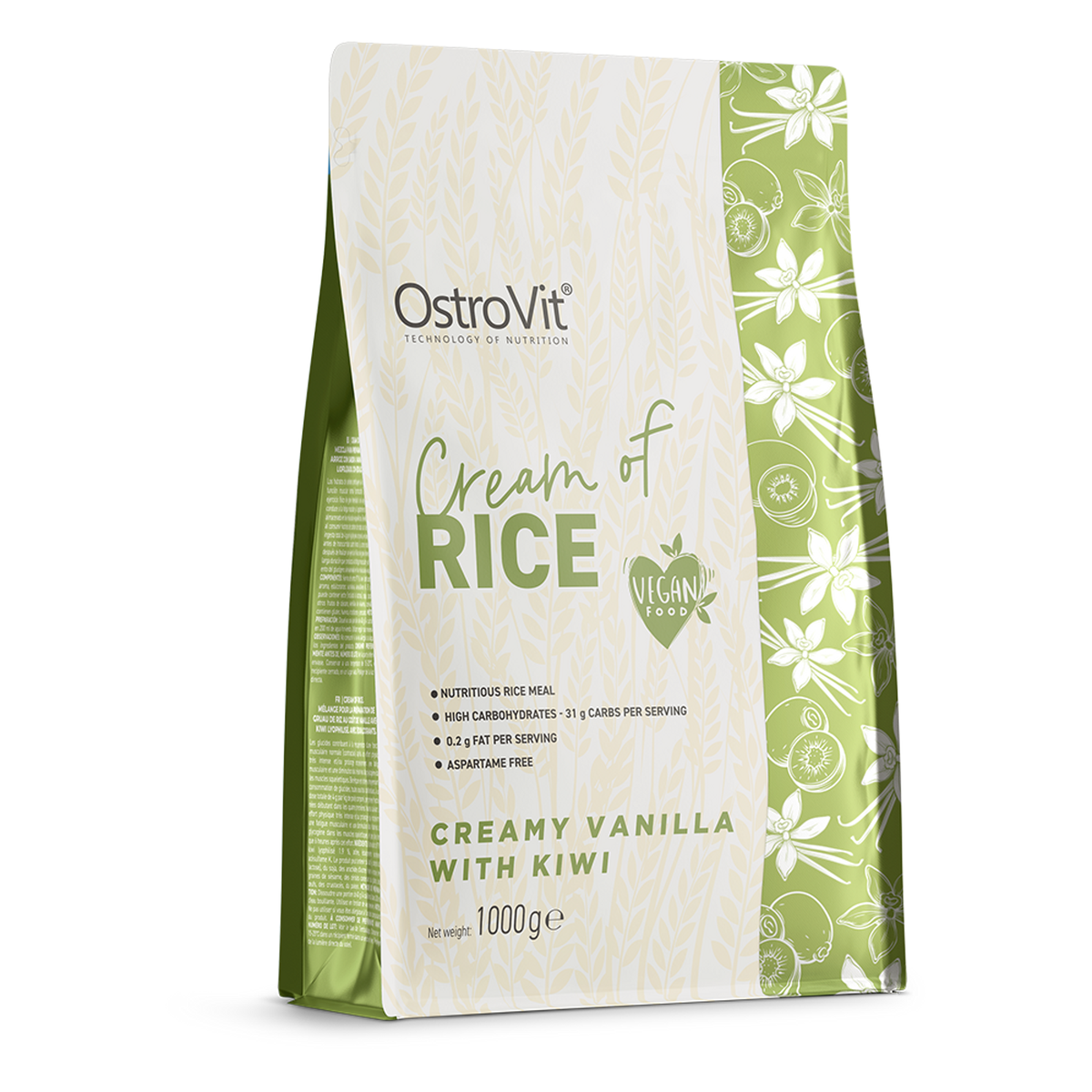 OstroVit Cream of Rice 1 kg — Vanille & kiwi